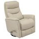 Gemini Ivory Manual Swivel Glider Recliner