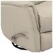 Gemini Ivory Manual Swivel Glider Recliner