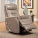 Gemini Linen Performance Fabric Swivel Glider Recliner