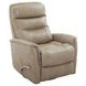 Gemini Linen Performance Fabric Swivel Glider Recliner