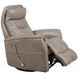 Gemini Linen Performance Fabric Swivel Glider Recliner