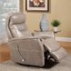 Gemini Linen Performance Fabric Swivel Glider Recliner