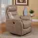 Gemini Linen Anywhere Performance Fabric Swivel Power Recliner