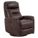 Gemini Truffle Performance Fabric Swivel Power Recliner