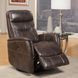 Gemini Truffle Performance Fabric Swivel Power Recliner