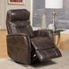 Gemini Truffle Performance Fabric Swivel Power Recliner