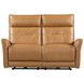 Gershwin Lucca Butterscotch Power Reclining Loveseat with Zero Gravity