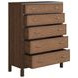 Verge Handcrafted Walnut Woven Panel Bedroom Set