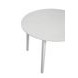 Naples White 42" Extendable Dining Table Set of 3