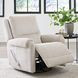 Gentry Ecru Mist Swivel Glider Recliner