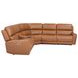 Hancock Apple Cider 6 Piece Zero Gravity Power Reclining Sectional with USB Charging