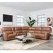 Hancock Apple Cider 6 Piece Zero Gravity Power Reclining Sectional with USB Charging