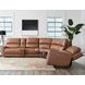 Hancock Apple Cider 6 Piece Zero Gravity Power Reclining Sectional with USB Charging