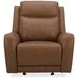 Haywood Butternut Leather Glider Power Recliner with USB Charging