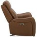 Haywood Butternut Leather Glider Power Recliner with USB Charging