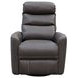Hercules Haze Swivel Glider Recliner with Articulating Headrest