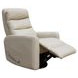 Hercules Oyster Swivel Glider Recliner with Articulating Headrest