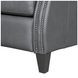 Hunter Echo Grey Leather Power Recliner