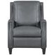 Hunter Echo Grey Leather Power Recliner