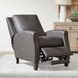 Hunter Echo Grey Leather Power Recliner