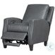 Hollis Echo Grey Leather Power Recliner