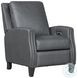 Hollis Echo Grey Leather Power Recliner