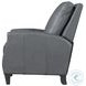 Hollis Echo Grey Leather Power Recliner