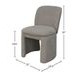 Mia Warm Gray Upholstered Side Chair