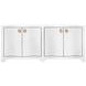 Miffy Textured White 4 Door Buffet