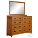 Mission Hill Harvest Dresser with Mirror