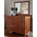 Mission Hill Harvest Dresser with Mirror