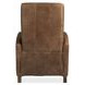 Denver Dark Brown Leather Push Back Recliner