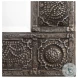 W-00410 Heavily Antiqued Rust Gray Wash Mirror