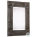 W-00410 Heavily Antiqued Rust Gray Wash Mirror