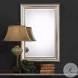 W-00416 Lightly Antiqued Champagne Mirror