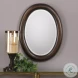 W-00425 Dark Bronze Mirror With Antique Gold Undertones