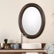 W-00425 Dark Bronze Mirror With Antique Gold Undertones