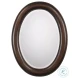 W-00425 Dark Bronze Mirror With Antique Gold Undertones
