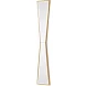 Silviano Lightly Antique Gold Leaf Mirror