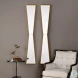 Silviano Lightly Antique Gold Leaf Mirror