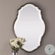 W00434 Antiqued Silver Champagne Mirror