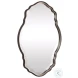 W00434 Antiqued Silver Champagne Mirror