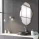 W00434 Antiqued Silver Champagne Mirror