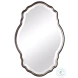 W00434 Antiqued Silver Champagne Mirror