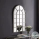 W00442 Antique Rustic Gray Mirror