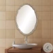 W00456 Distressed Light Ivory Mirror
