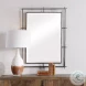 Ironworks Distressed Deep Ebony Mirror