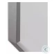 Leviticus Brushed Nickel Mirror