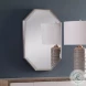 Leviticus Brushed Nickel Mirror
