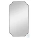 Hendrix Polished Nickel Mirror